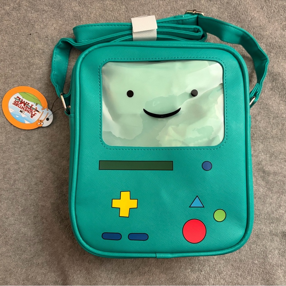 Adventure Time Green Crossbody Bag